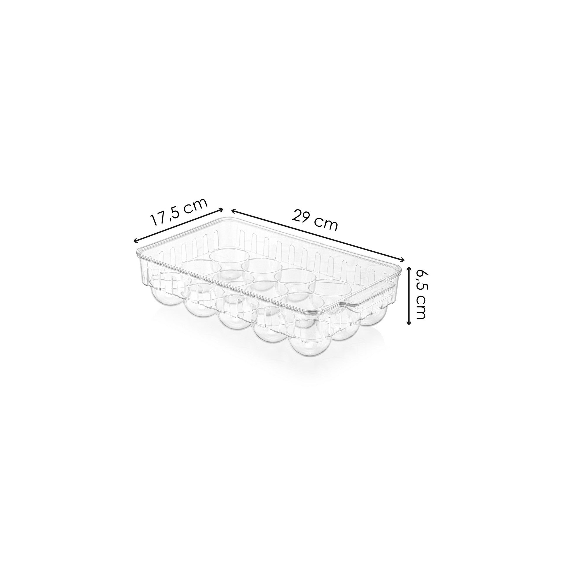 Organizador de geladeira-Ak807-Transparente