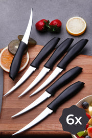 Conjunto de facas (6 peças)-Magic-Preto
Prata