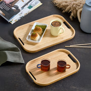 Conjunto de bandejas (2 peças)-Acero-32111-Multicolorido