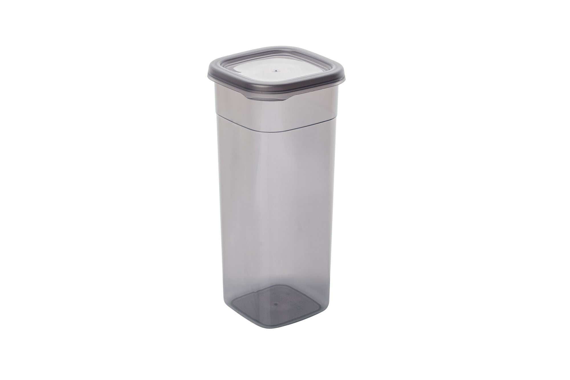 Conjunto de caixas de arrumação – 10 x 10 x 24.5 cm – Antracite – plástico