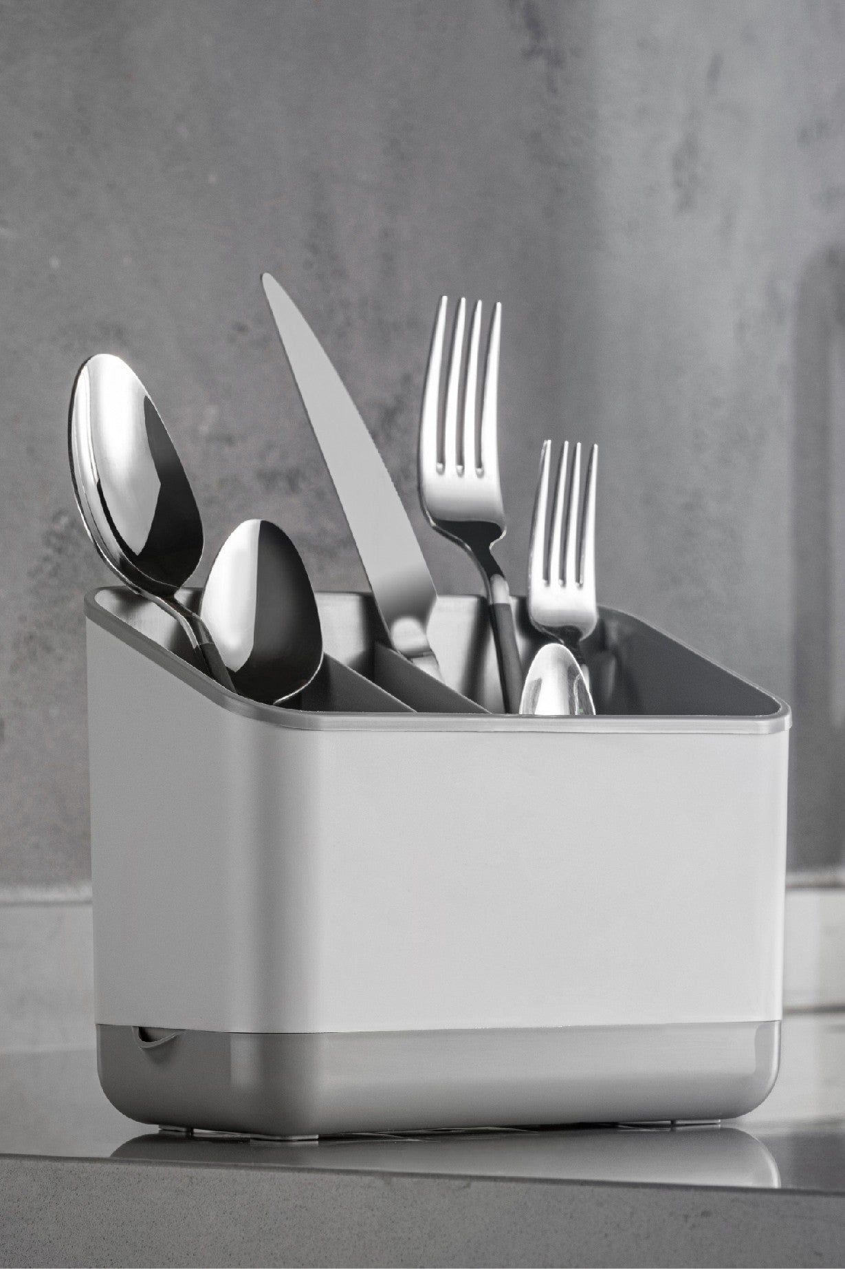 Organizador de plástico – 16.5 x 10 x 14 cm – Cinzento