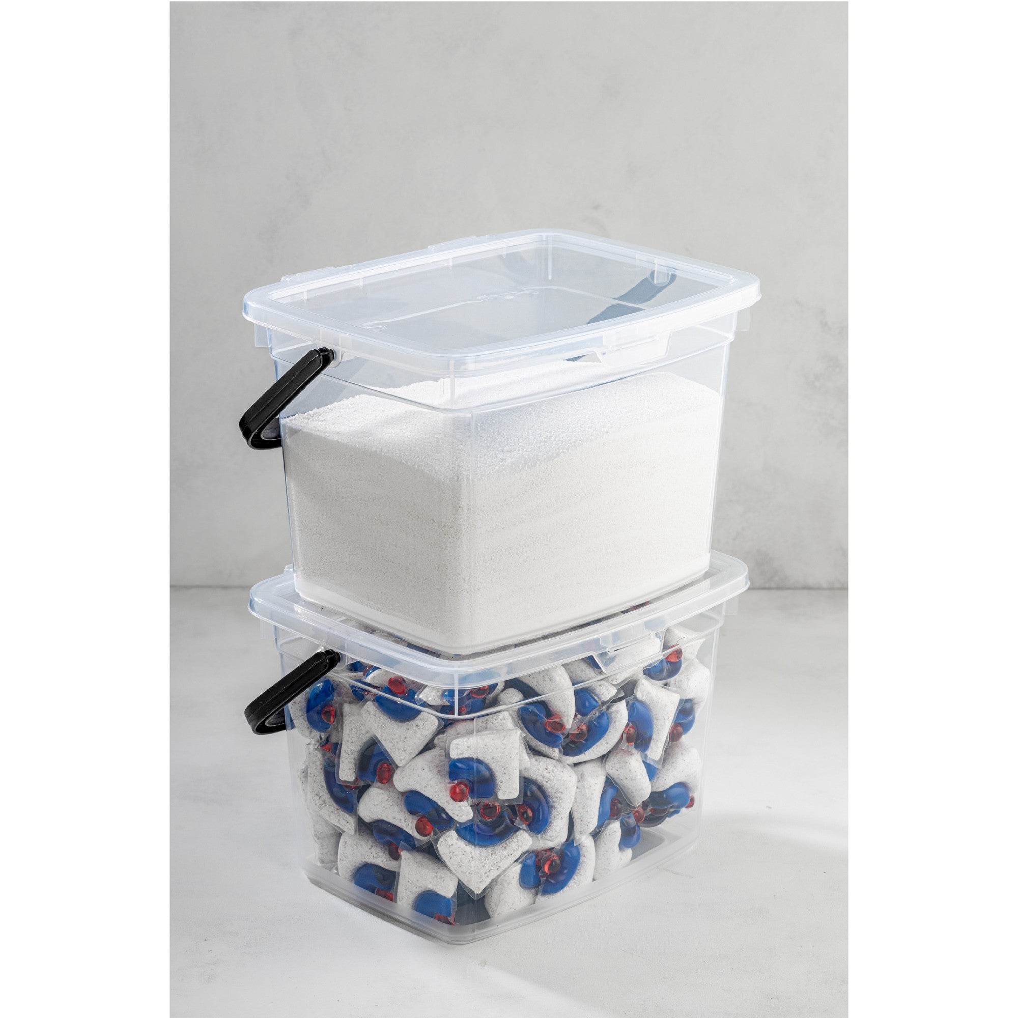Conjunto de caixas de armazenamento (2 peças)-KARE4LDTRJN2LI-Branco