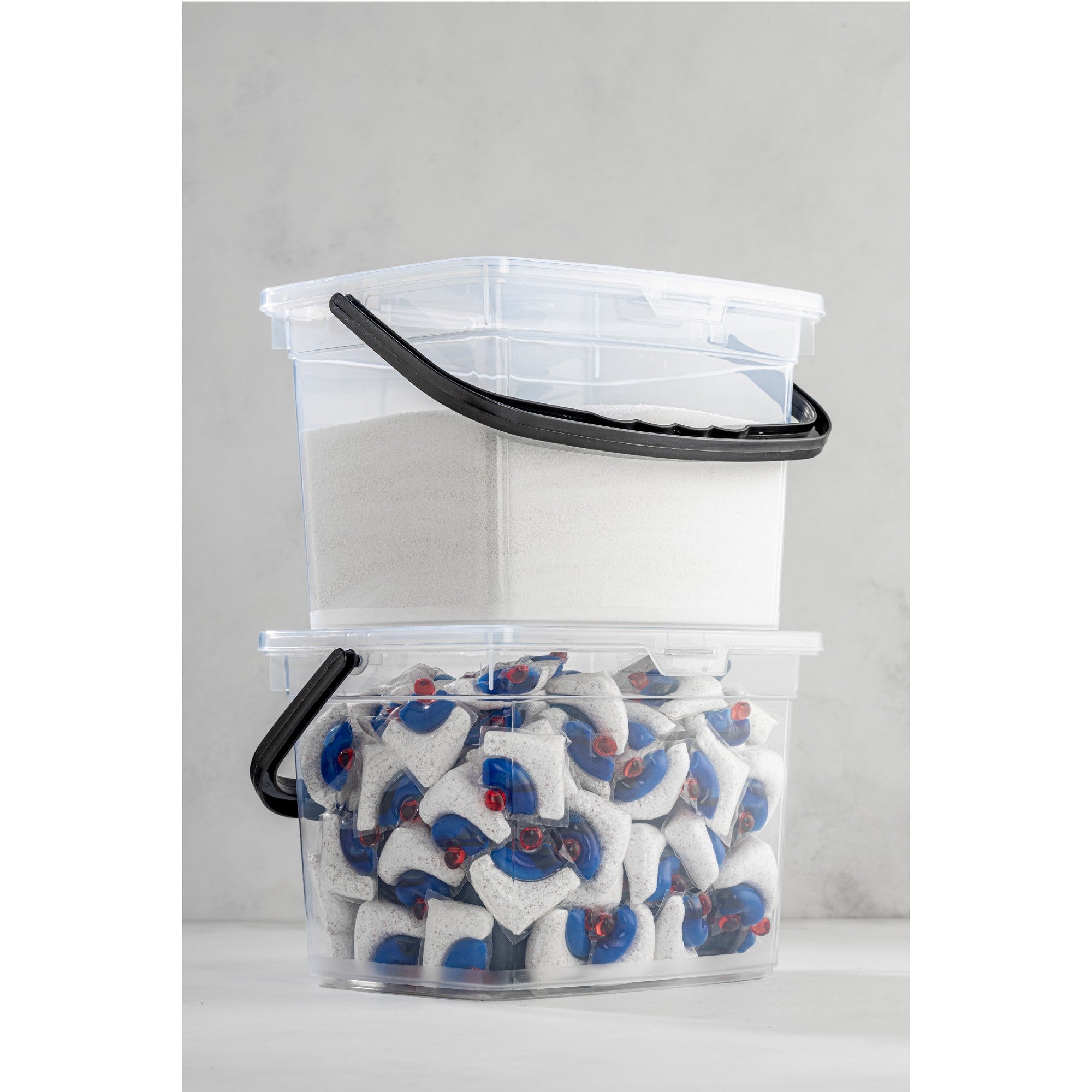 Conjunto de caixas de armazenamento (2 peças)-KARE4LDTRJN2LI-Branco