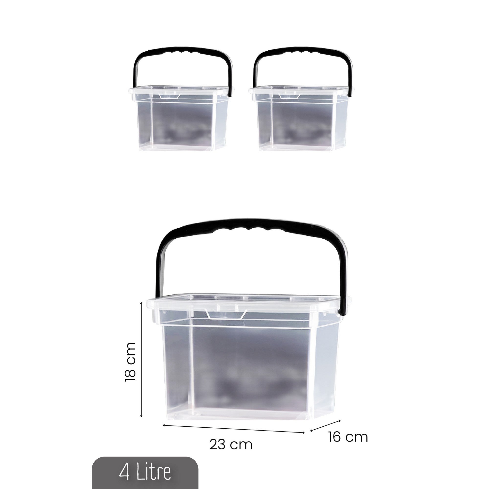Conjunto de caixas de armazenamento (2 peças)-KARE4LDTRJN2LI-Branco