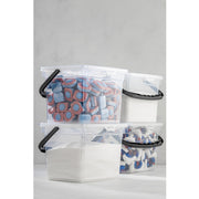 Conjunto de caixas de armazenamento (4 peças)-KARE4LDTRJN4LU-Branco