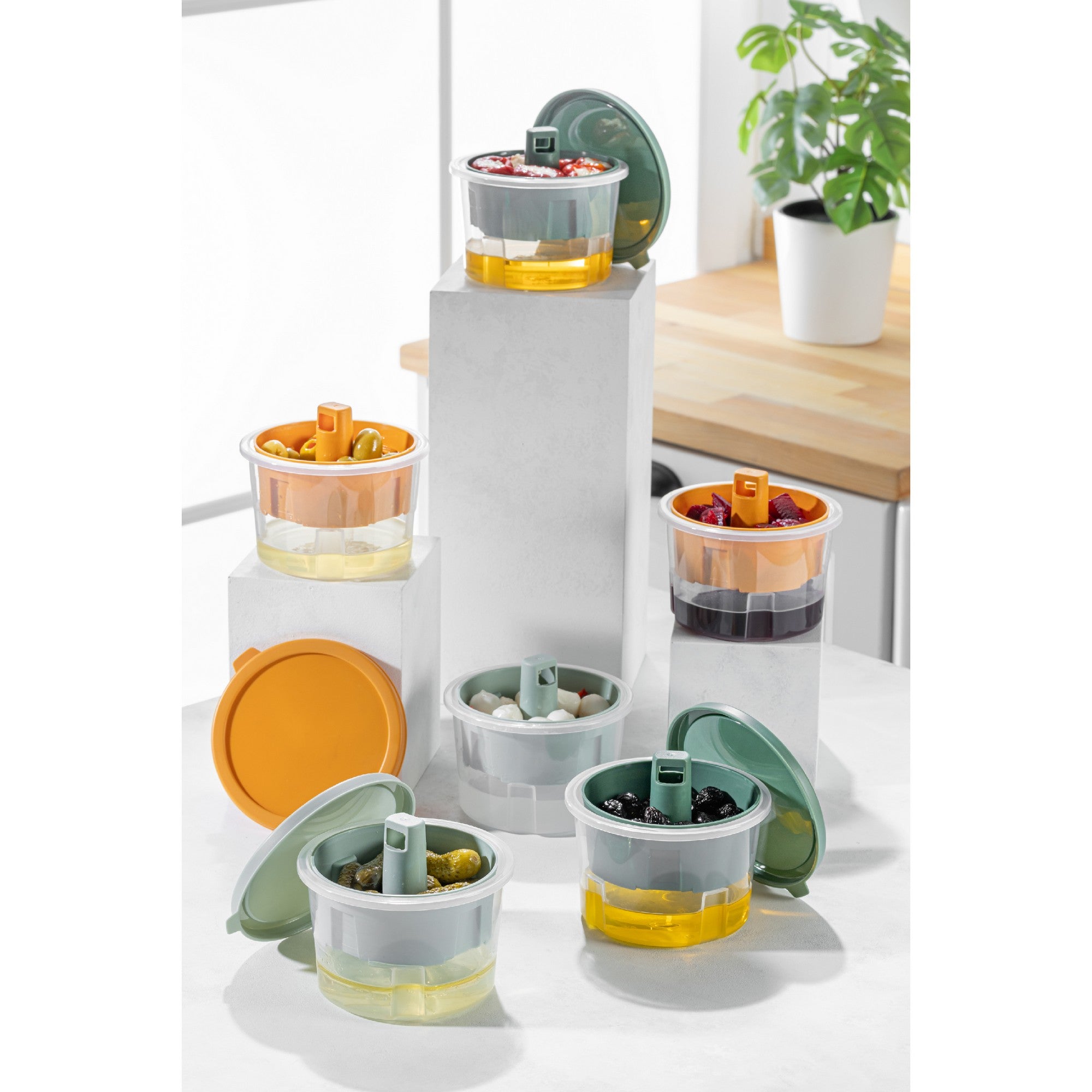 Conjunto de caixas de armazenamento (6 peças)-SLMR6LIKRSK-Multicolorido