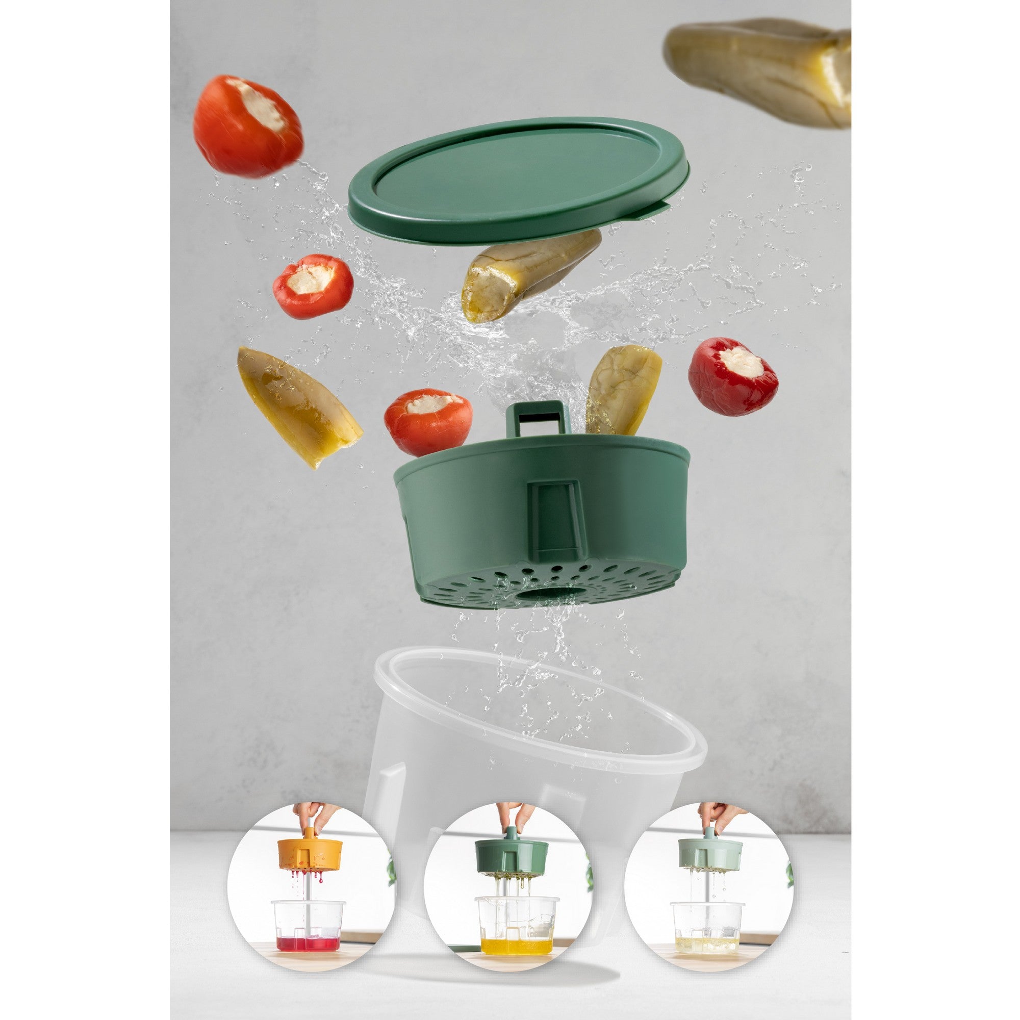 Conjunto de caixas de armazenamento (6 peças)-SLMR6LIKRSK-Multicolorido