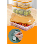 Conjunto de caixas de armazenamento (3 peças)-HK3LU-Laranja