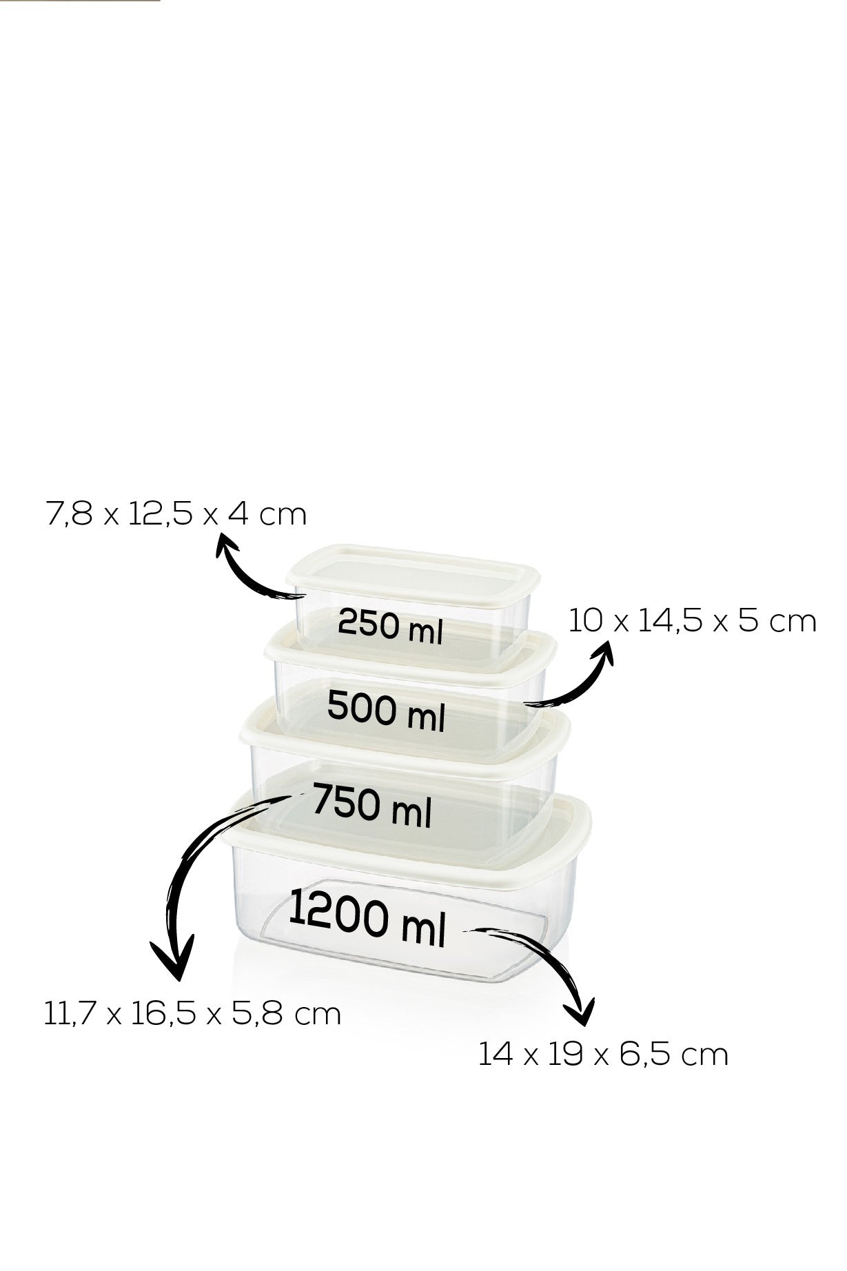 Conjunto de caixas de armazenamento (16 peças)-SYBOX16LIKRSK-Cinza