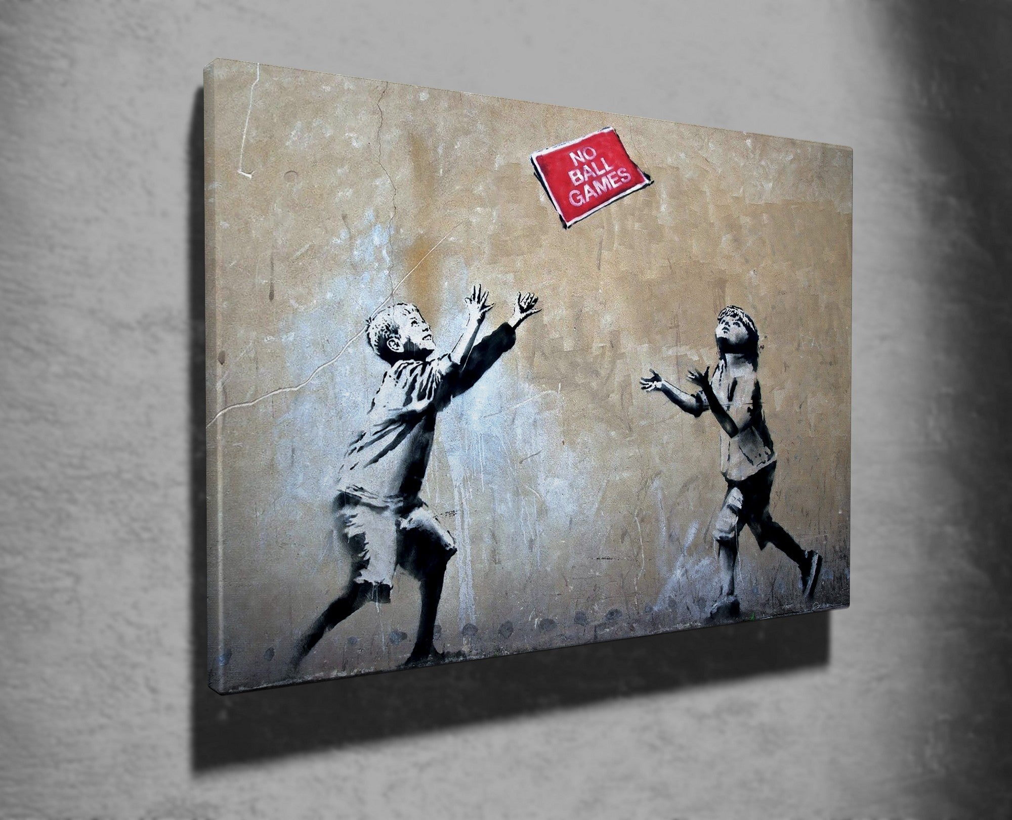 Quadro Decorativo em Tela WY09 Multicolor 50x70cm - Impressão Digital Premium com Moldura em Madeira