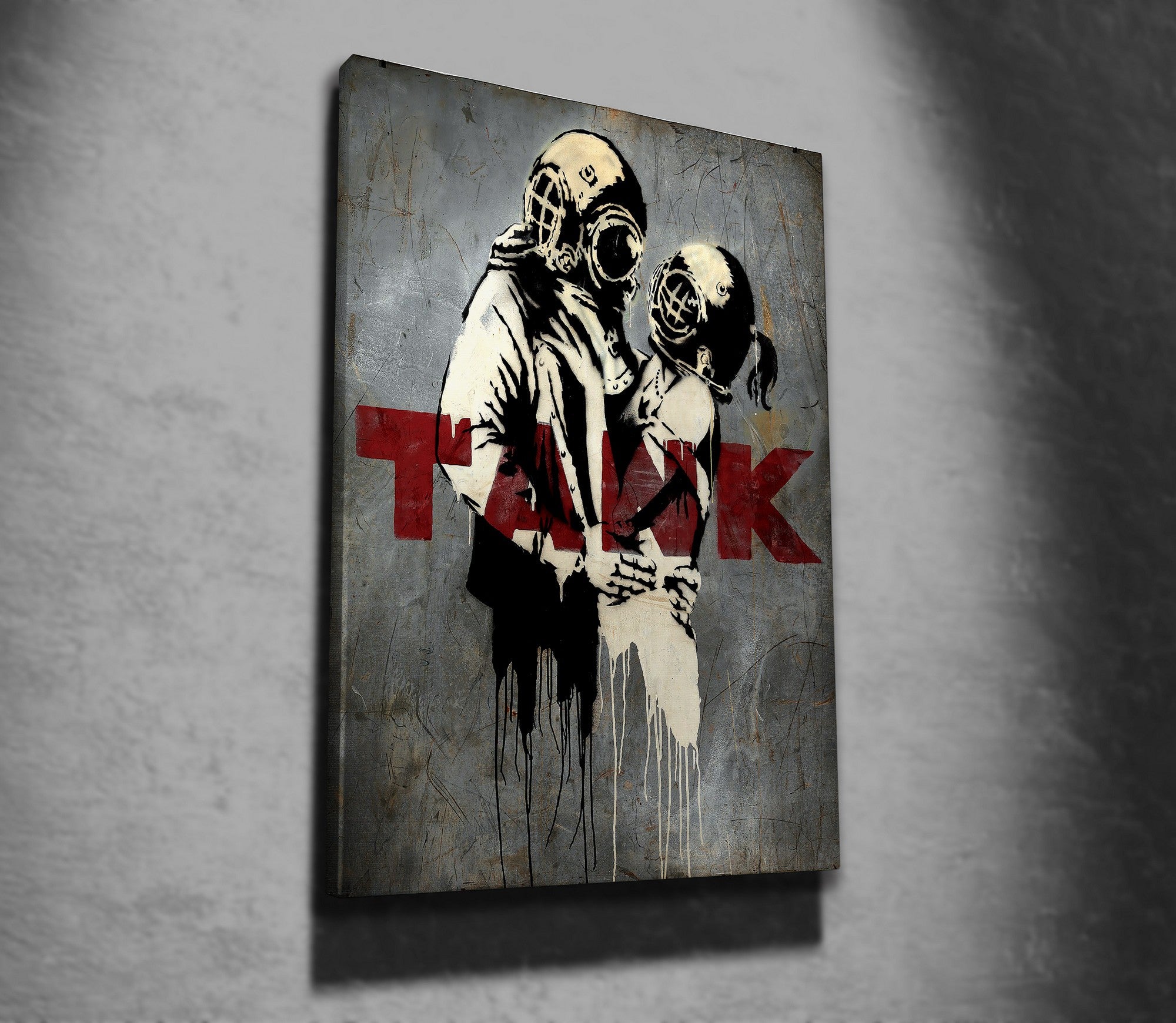 Quadro Decorativo em Tela WY11 Multicolor 50x70cm - Impressão Digital Premium com Moldura de Madeira