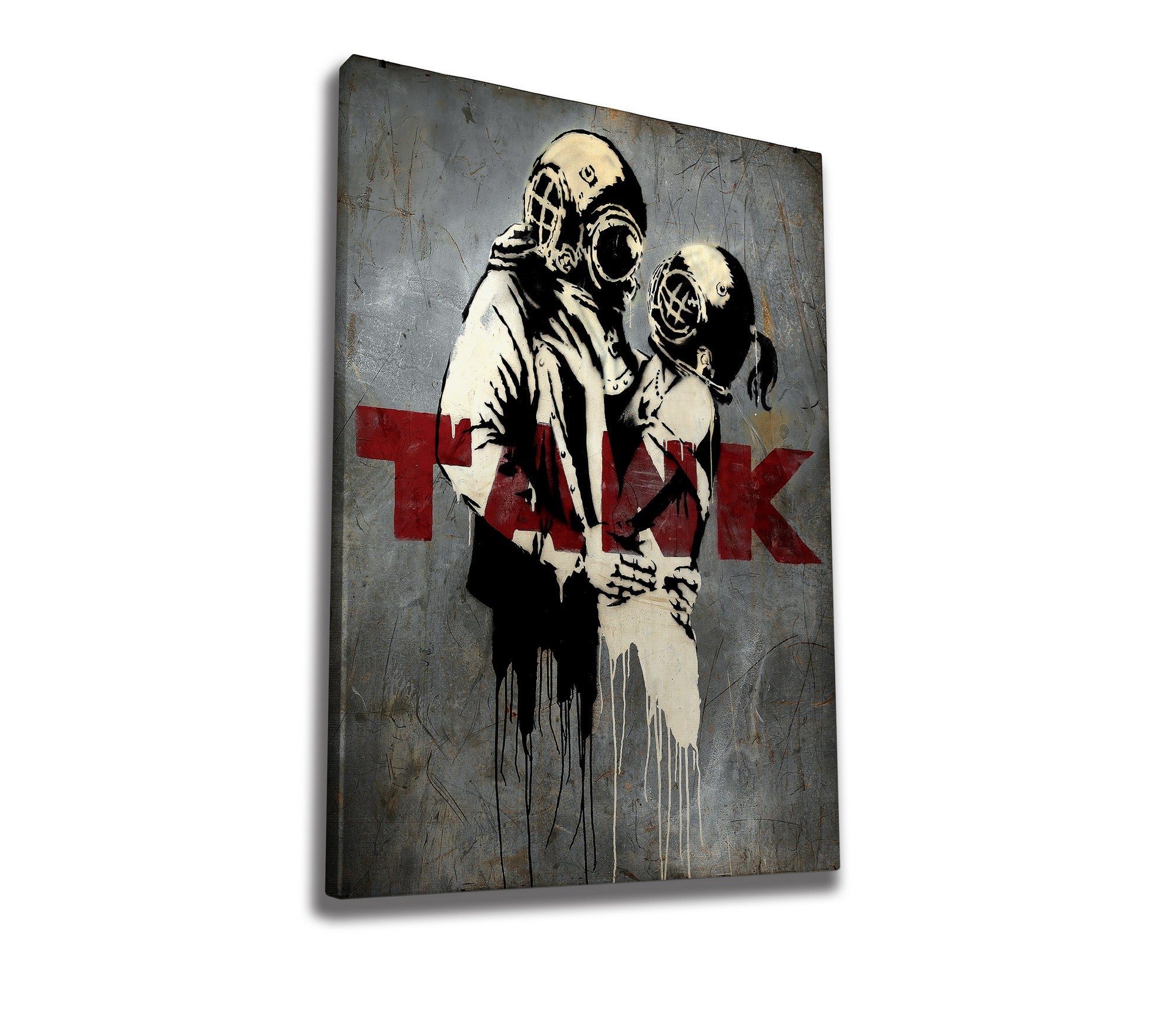 Quadro Decorativo em Tela WY11 Multicolor 50x70cm - Impressão Digital Premium com Moldura de Madeira