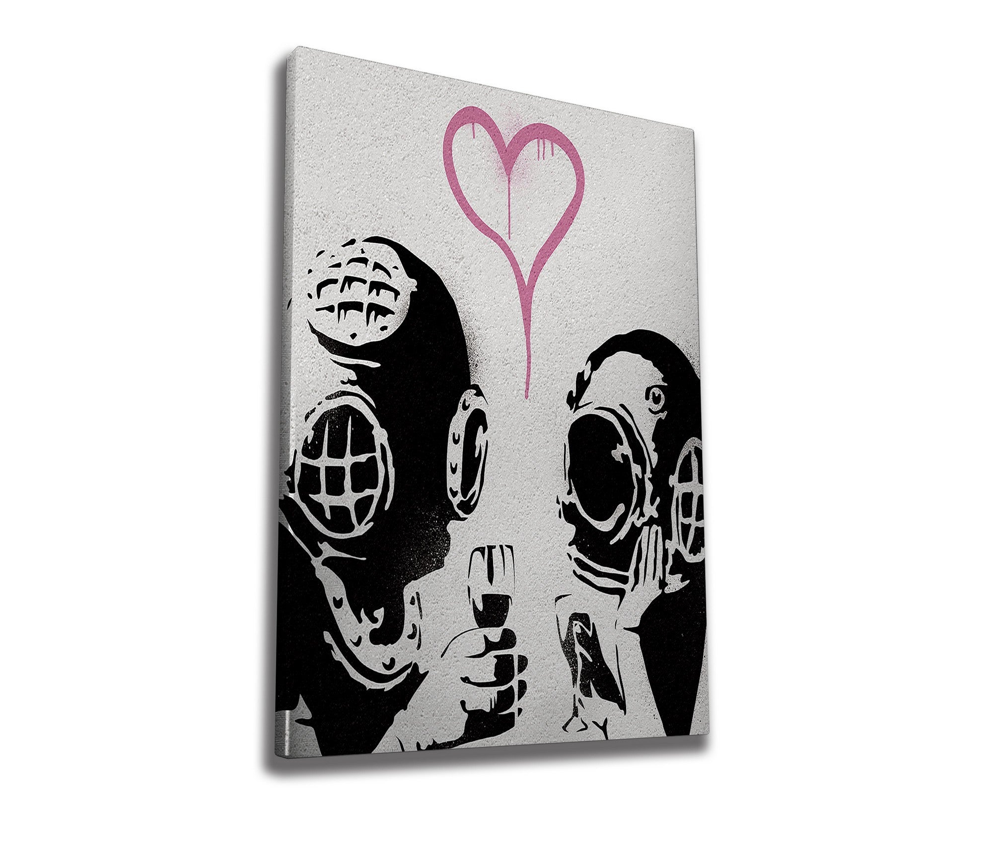 Quadro Decorativo em Tela WY13 Multicolor 50x70cm - Impressão Digital Premium com Moldura em Madeira