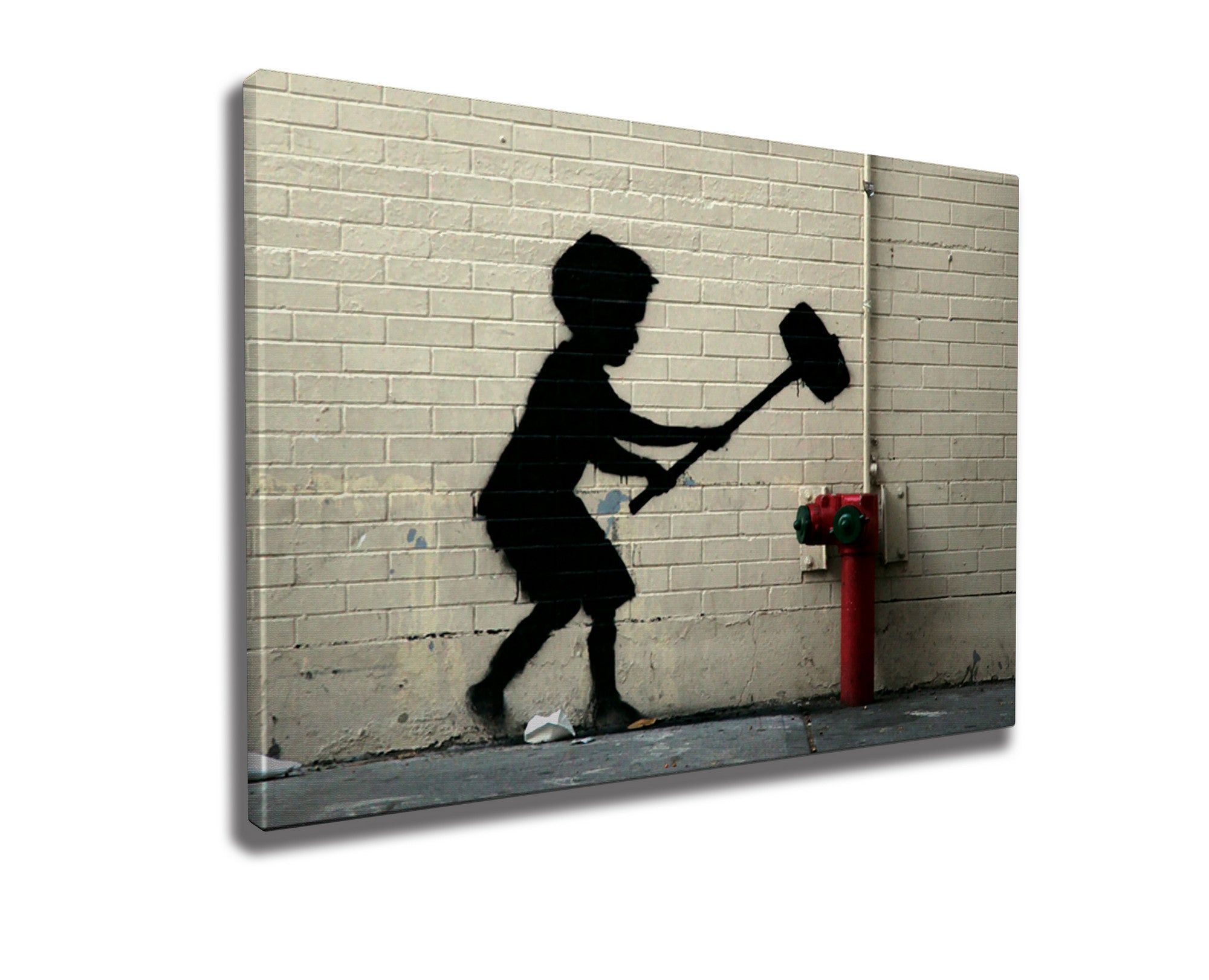 Quadro Decorativo em Tela WY34 Multicolor 50x70cm - Impressão Digital Premium com Moldura de Madeira