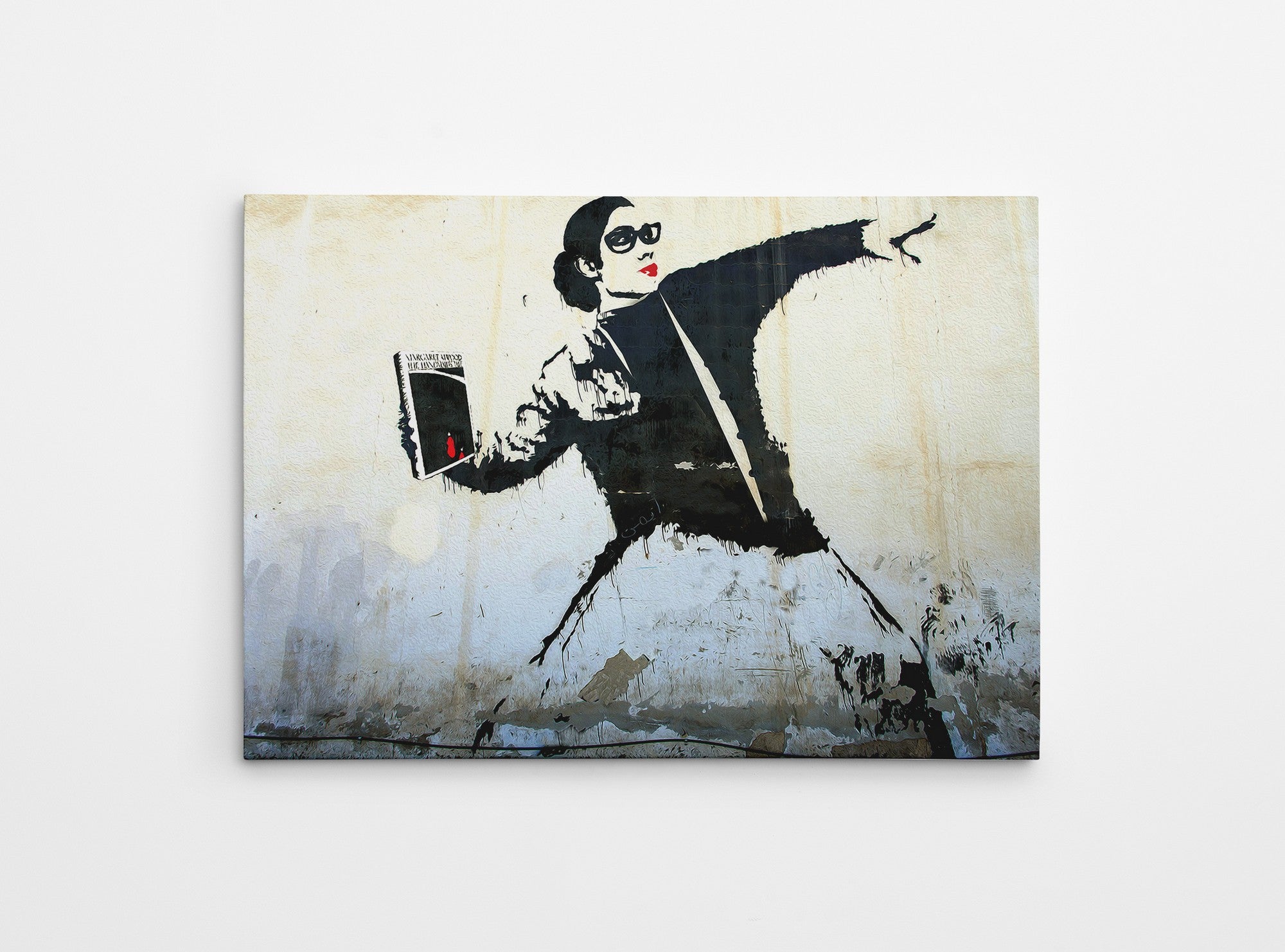 Quadro Decorativo em Tela WY54 Multicolor 50x70cm - Impressão Digital Premium com Moldura de Madeira