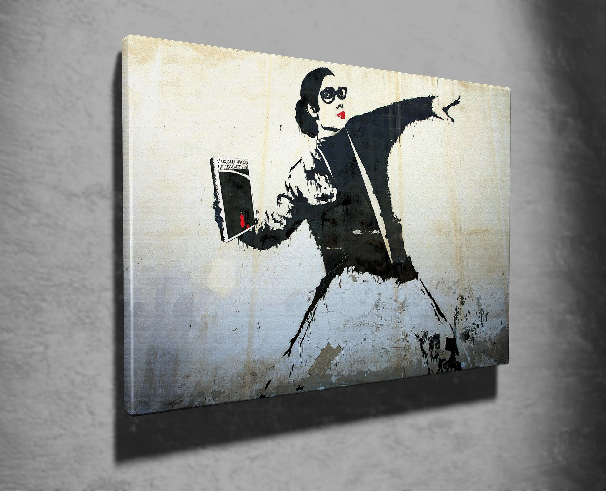 Quadro Decorativo em Tela WY54 Multicolor 50x70cm - Impressão Digital Premium com Moldura de Madeira