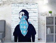 Quadro Decorativo em Tela WY124 Multicolor 50x70cm - Impressão Digital Premium com Moldura em Madeira