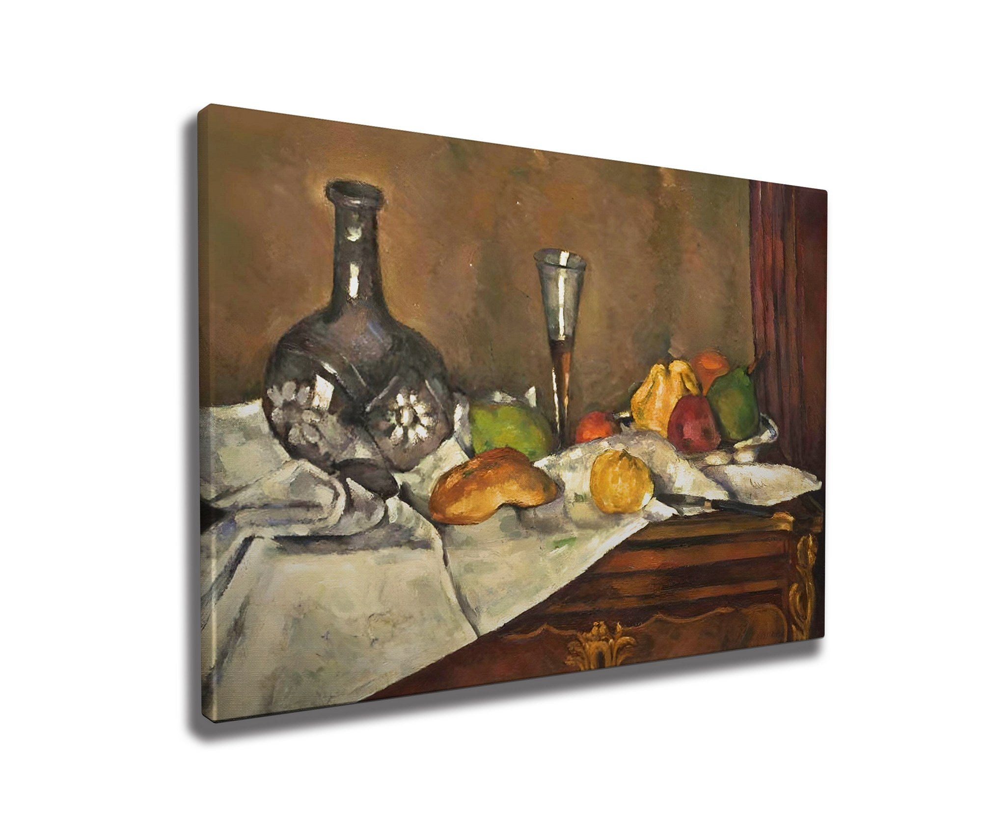 Quadro Decorativo em Tela WY277 Multicolor 50x70cm - Impressão Digital Premium com Moldura em Madeira