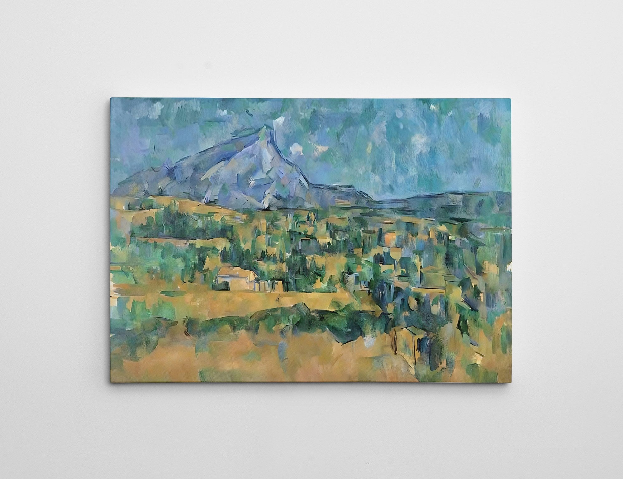 Quadro Decorativo em Tela WY278 Multicolor 50x70cm - Impressão Digital com Moldura de Madeira