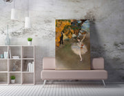 Quadro Decorativo em Tela WY284 Multicolor 50x70cm - Impressão Digital com Moldura de Madeira