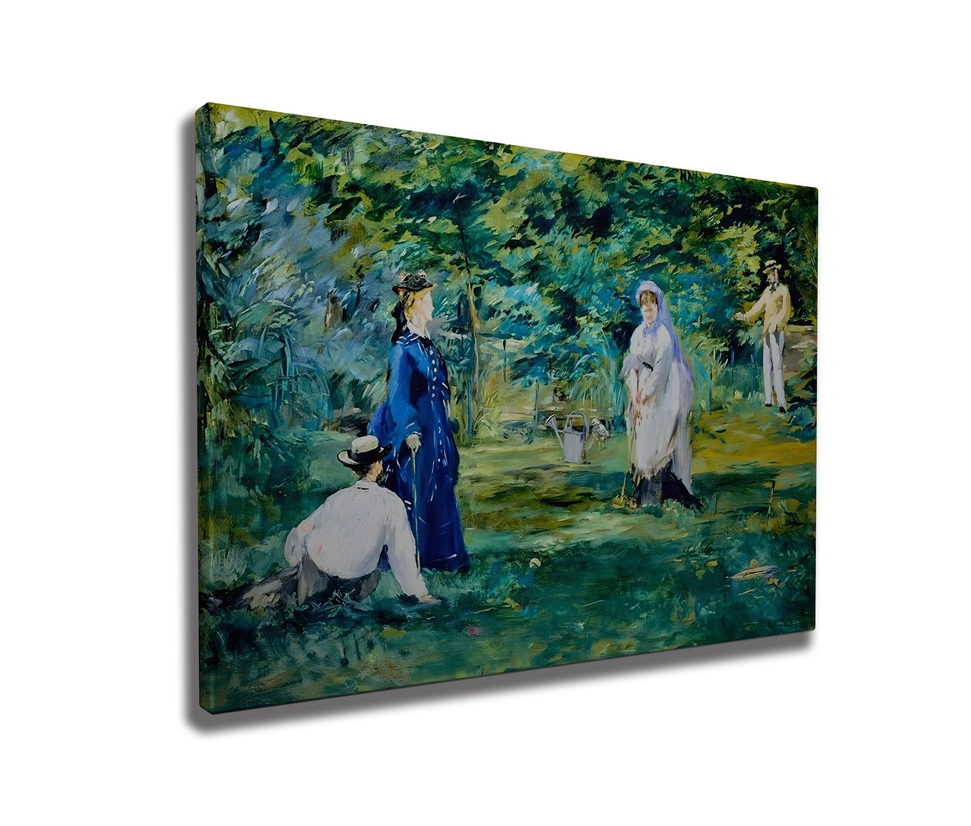 Quadro Decorativo em Tela WY286 Multicolor 50x70cm - Impressão Digital Premium com Moldura em Madeira