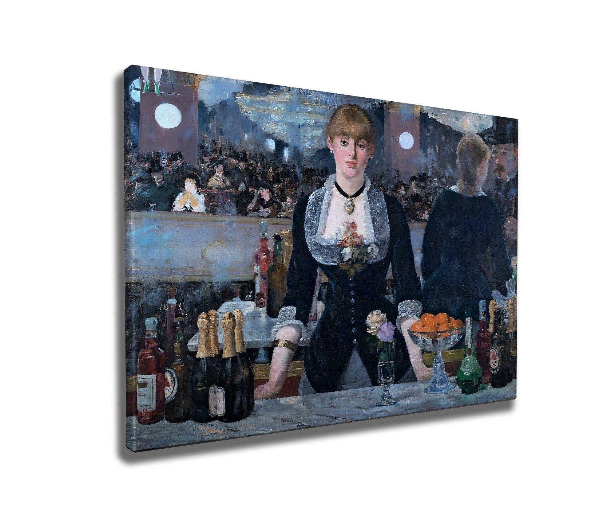 Arte Decorativa em Tela Multicolor WY287 - Impressão Digital Premium 70x100cm com Moldura de Madeira