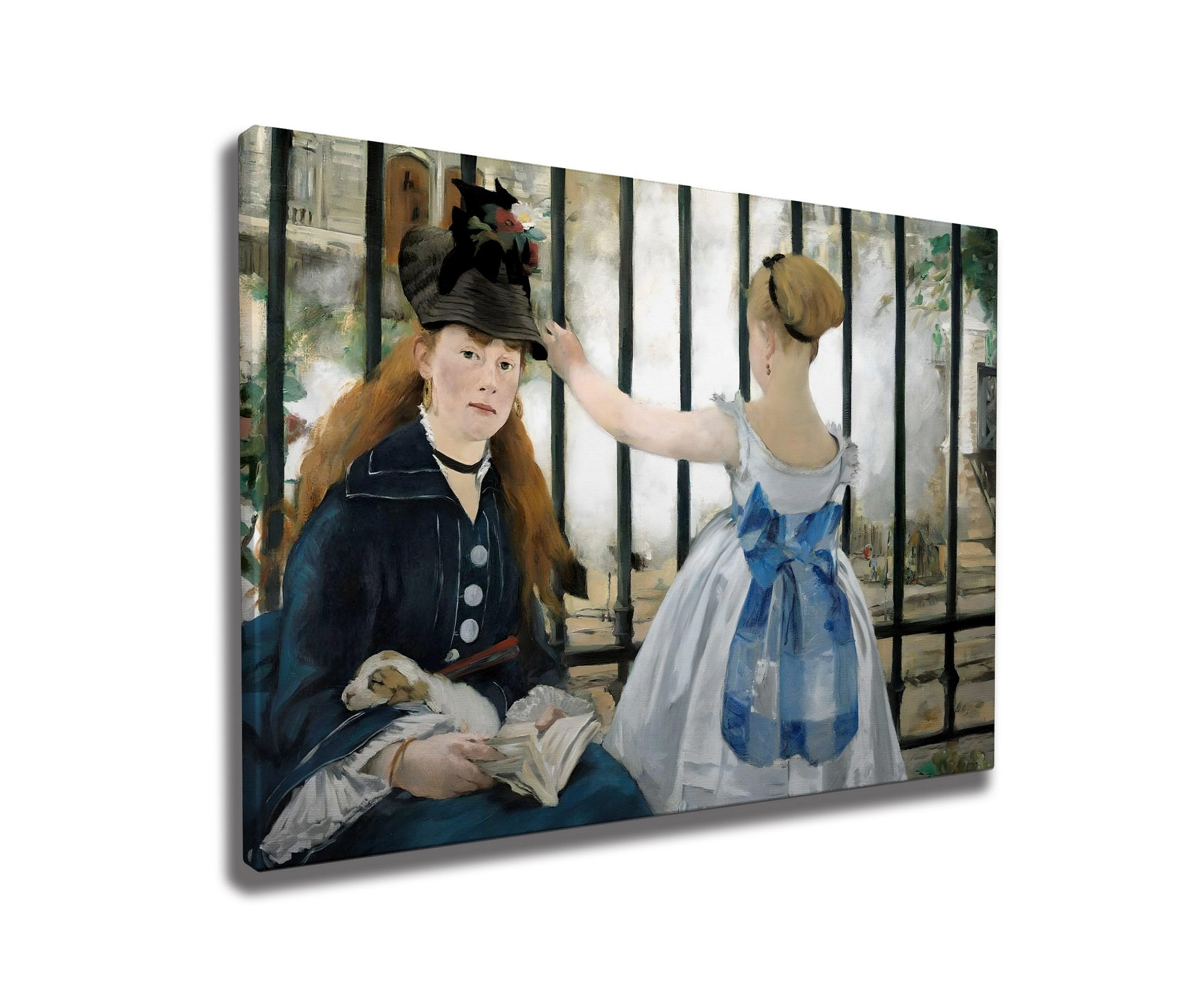 Quadro Decorativo em Tela WY292 Multicolor 50x70cm - Impressão Digital Premium com Moldura em Madeira