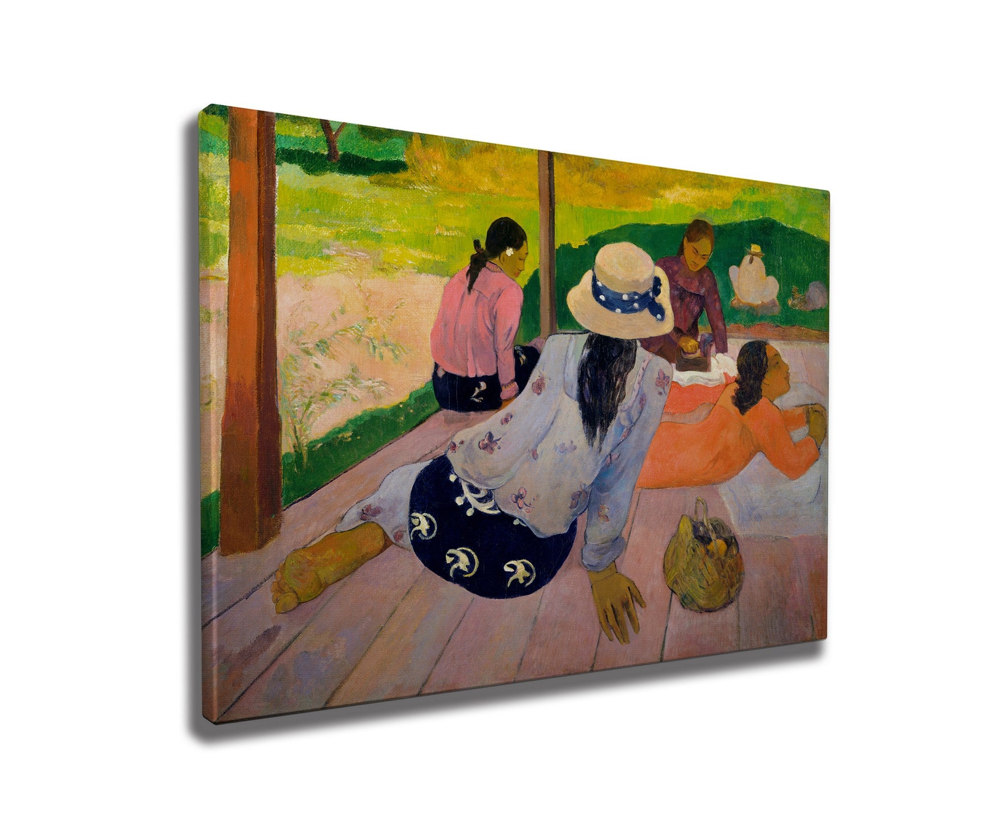 Quadro Decorativo em Tela WY294 Multicolor 50x70cm - Impressão Digital Premium com Moldura em Madeira