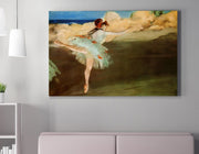 Quadro Decorativo em Tela WY301 - Impressão Digital Multicolor 50x70cm com Moldura de Madeira