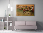 Quadro Decorativo em Tela WY304 Multicolor 50x70cm - Impressão Digital Premium com Moldura em Madeira