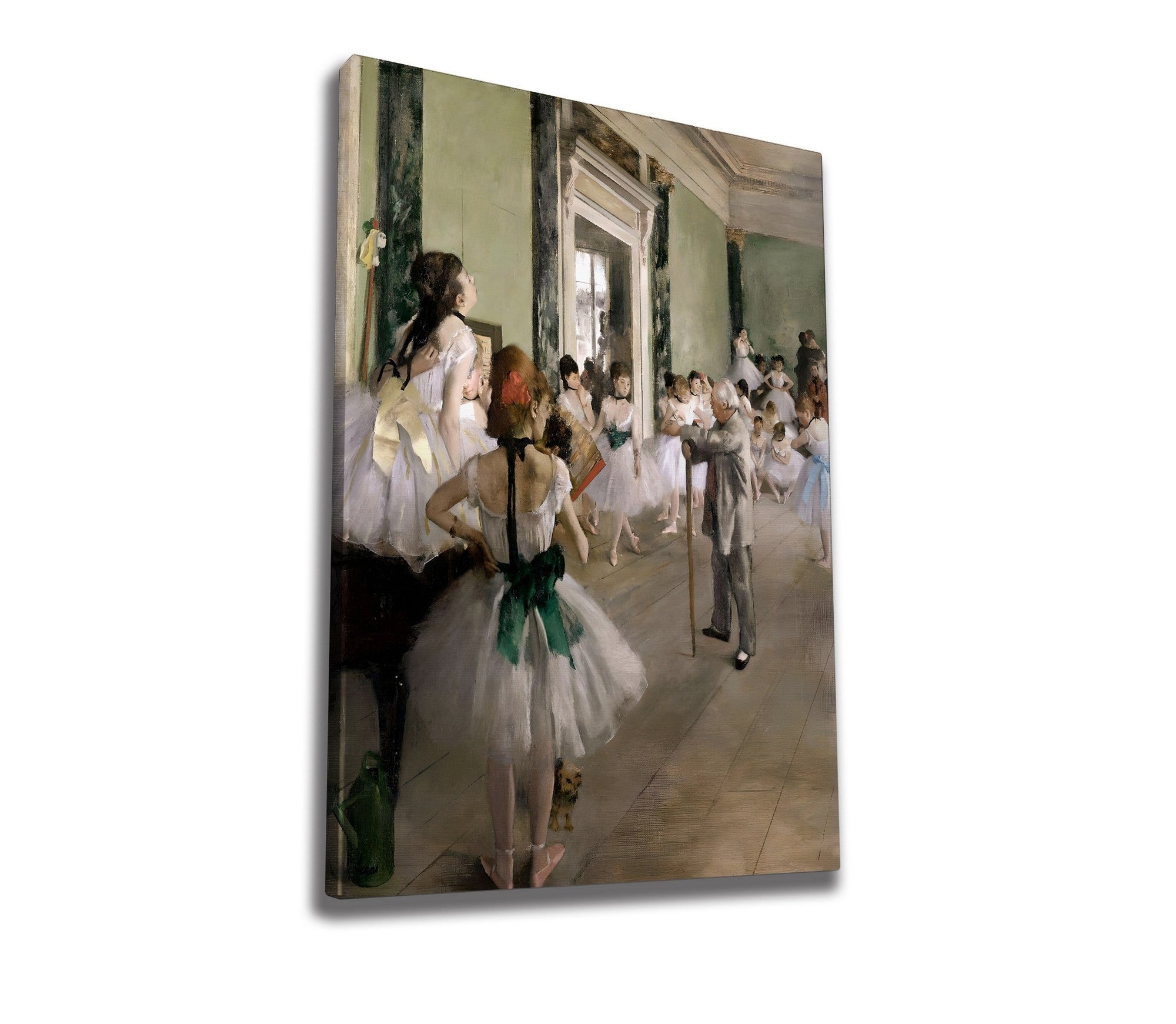 Quadro Decorativo em Tela WY305 Multicolor 50x70cm - Impressão Digital Premium com Moldura em Madeira