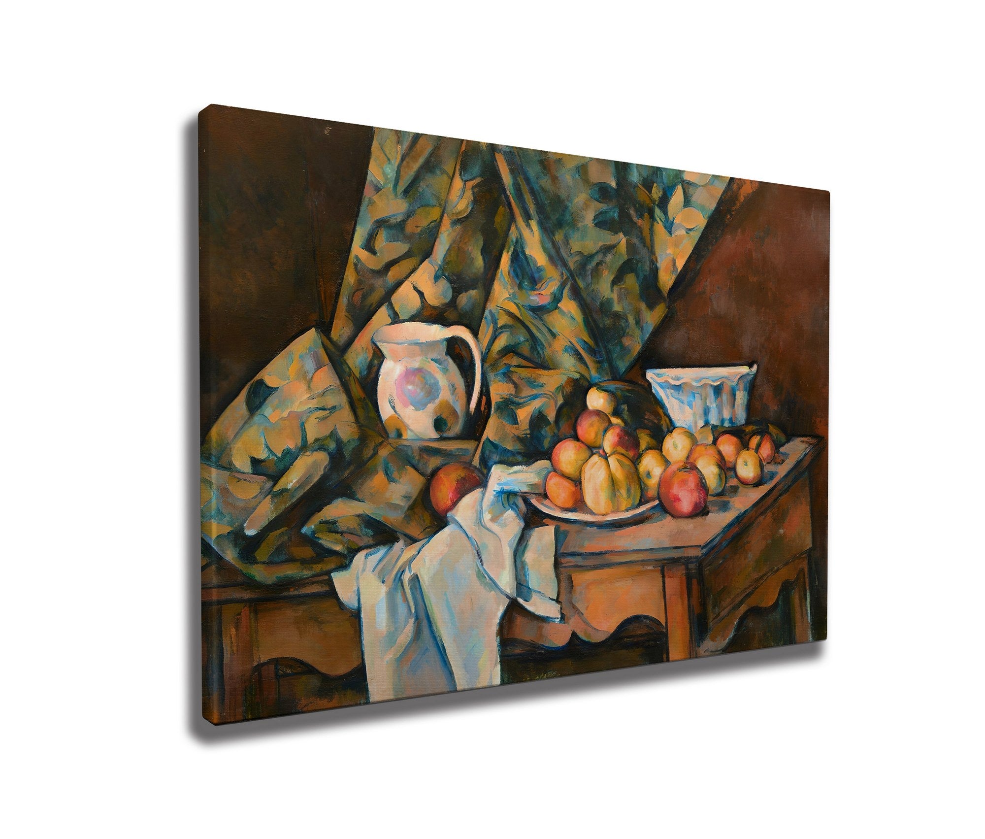 Quadro Decorativo em Tela WY307 Multicolor 50x70cm - Impressão Digital Premium com Moldura em Madeira