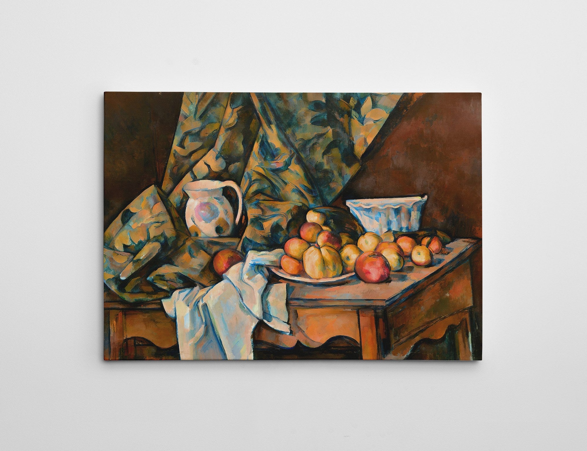 Quadro Decorativo em Tela WY307 Multicolor 50x70cm - Impressão Digital Premium com Moldura em Madeira