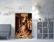 Quadro Decorativo em Tela WY308 Multicolor 50x70cm - Impressão Digital Premium com Moldura em Madeira