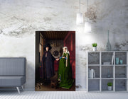 Quadro Decorativo em Tela WY312 Multicolor 50x70cm - Impressão Digital Premium com Moldura em Madeira