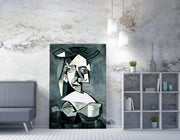 Quadro Decorativo em Tela WY319 Multicolor 50x70cm - Impressão Digital Premium com Moldura em Madeira