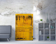 Quadro Decorativo em Tela WY334 - Impressão Digital Multicolor 50x70cm com Moldura de Madeira