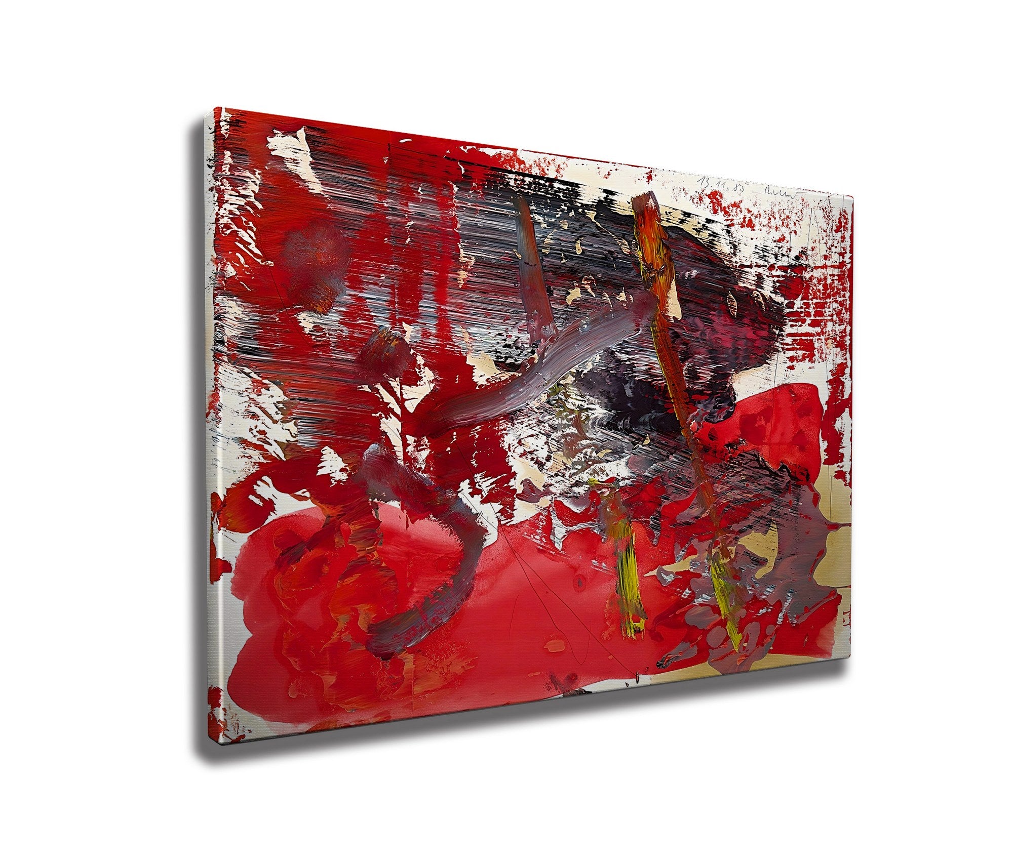 Quadro Decorativo em Tela WY336 Multicolor 50x70cm - Impressão Digital Premium com Moldura em Madeira