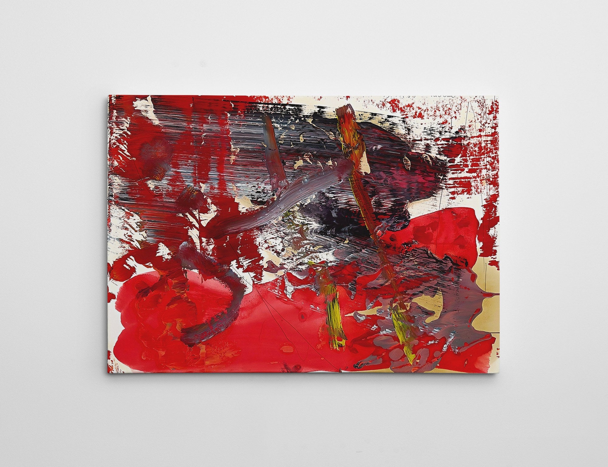 Quadro Decorativo em Tela WY336 Multicolor 50x70cm - Impressão Digital Premium com Moldura em Madeira