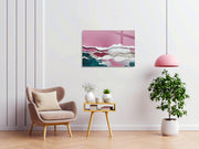 Quadro Decorativo em Vidro Temperado Multicolor 50x70cm - Arte Moderna para Transformar o Seu Espaço