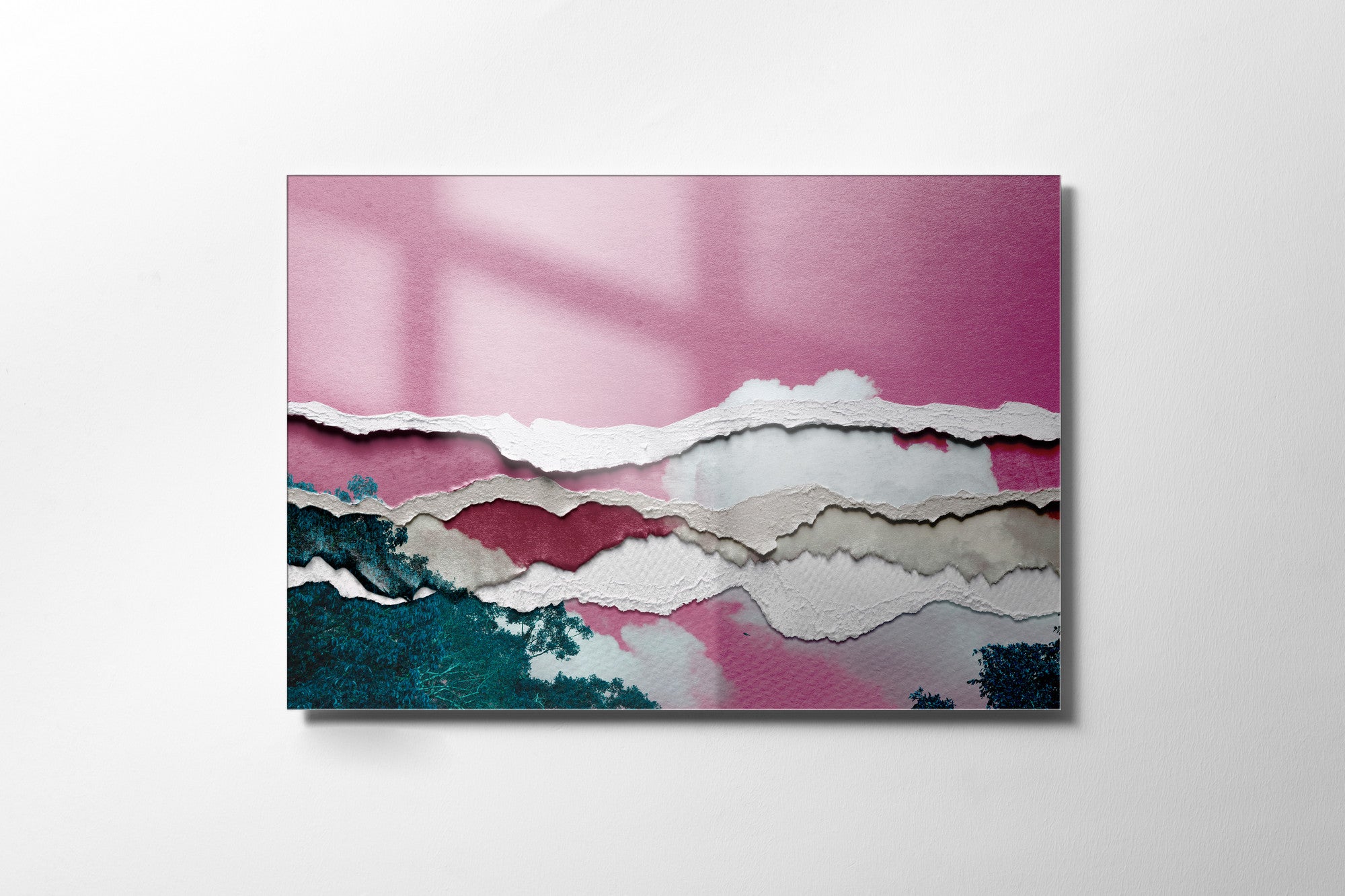 Quadro Decorativo em Vidro Temperado Multicolor 45x65cm - Arte Moderna para Transformar o Seu Espaço