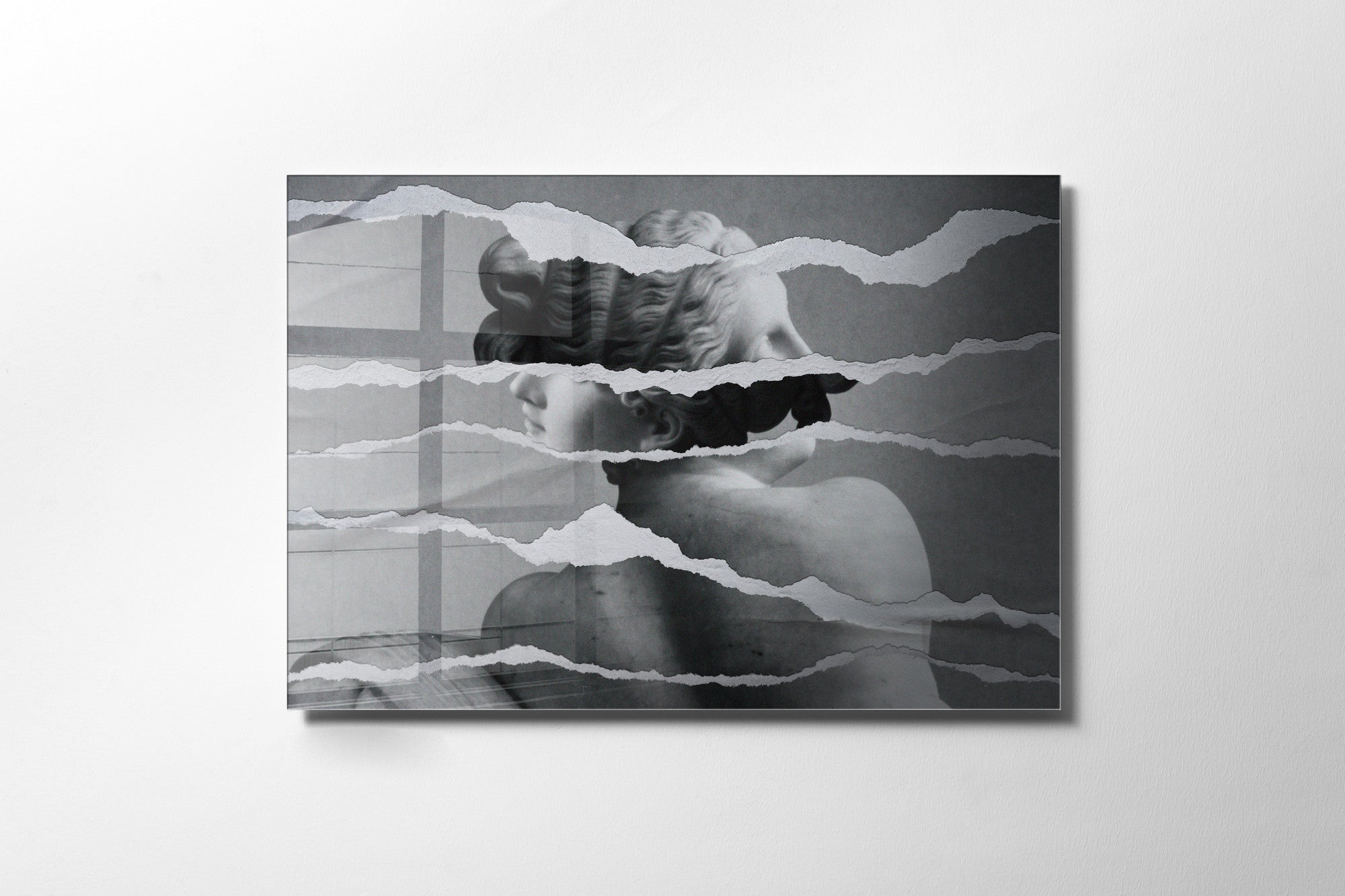 Quadro Decorativo em Vidro Temperado Multicolor 50x70cm - Arte Moderna para Transformar o Seu Espaço