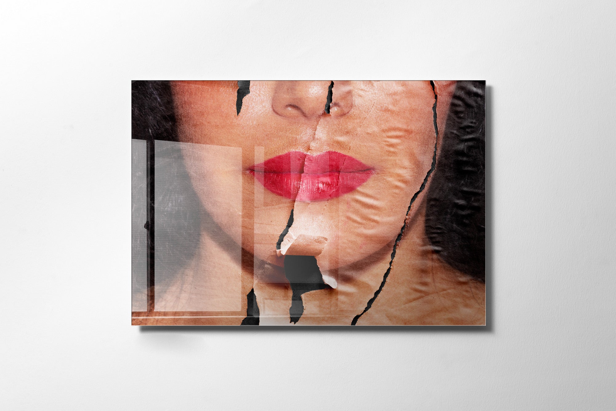 Quadro Decorativo em Vidro Temperado Multicolor 45x65cm - Arte Moderna para Transformar o Seu Espaço