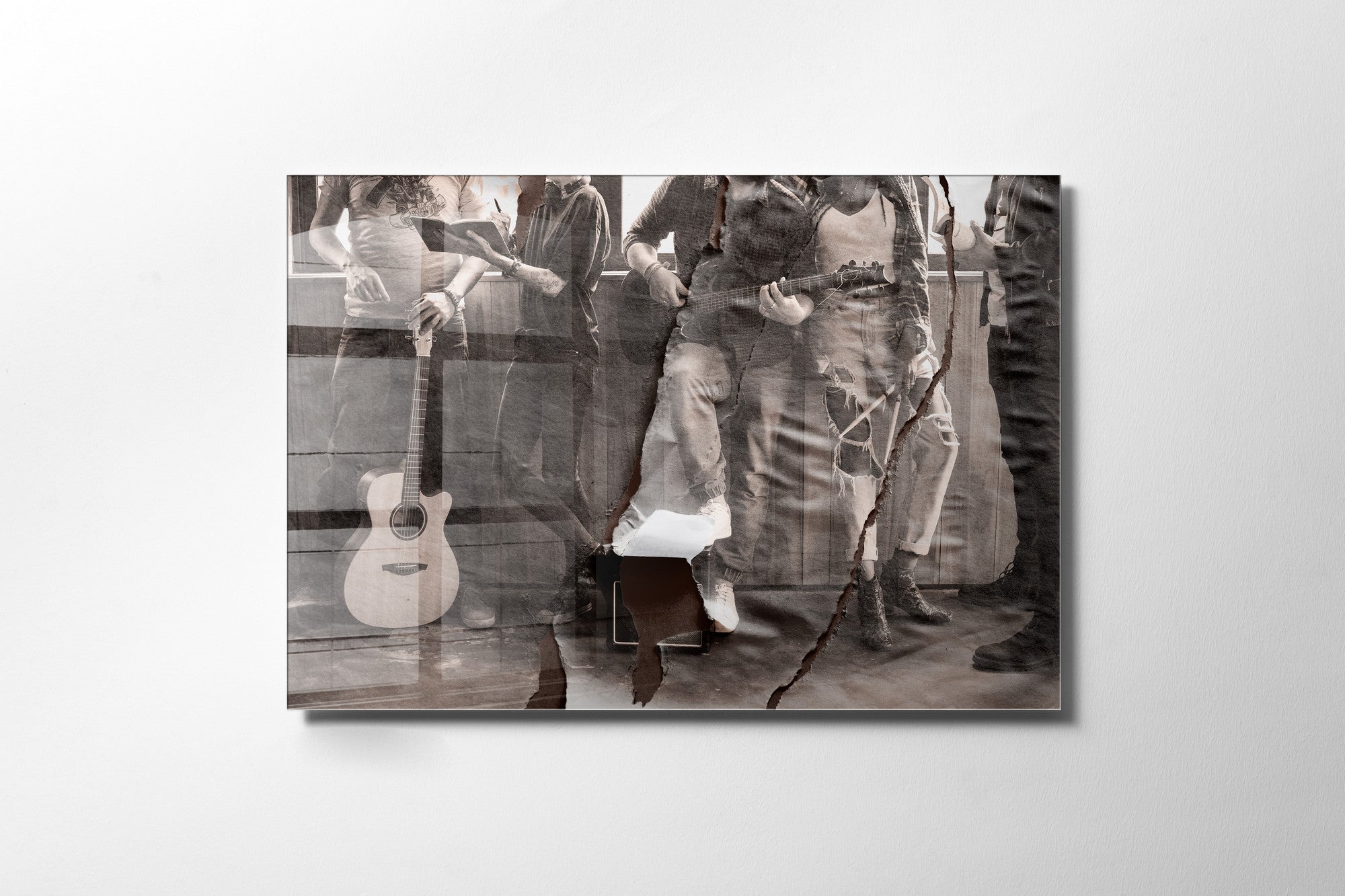 Quadro Decorativo em Vidro Temperado Multicolor 50x70cm - Arte Moderna para Transformar o Seu Espaço