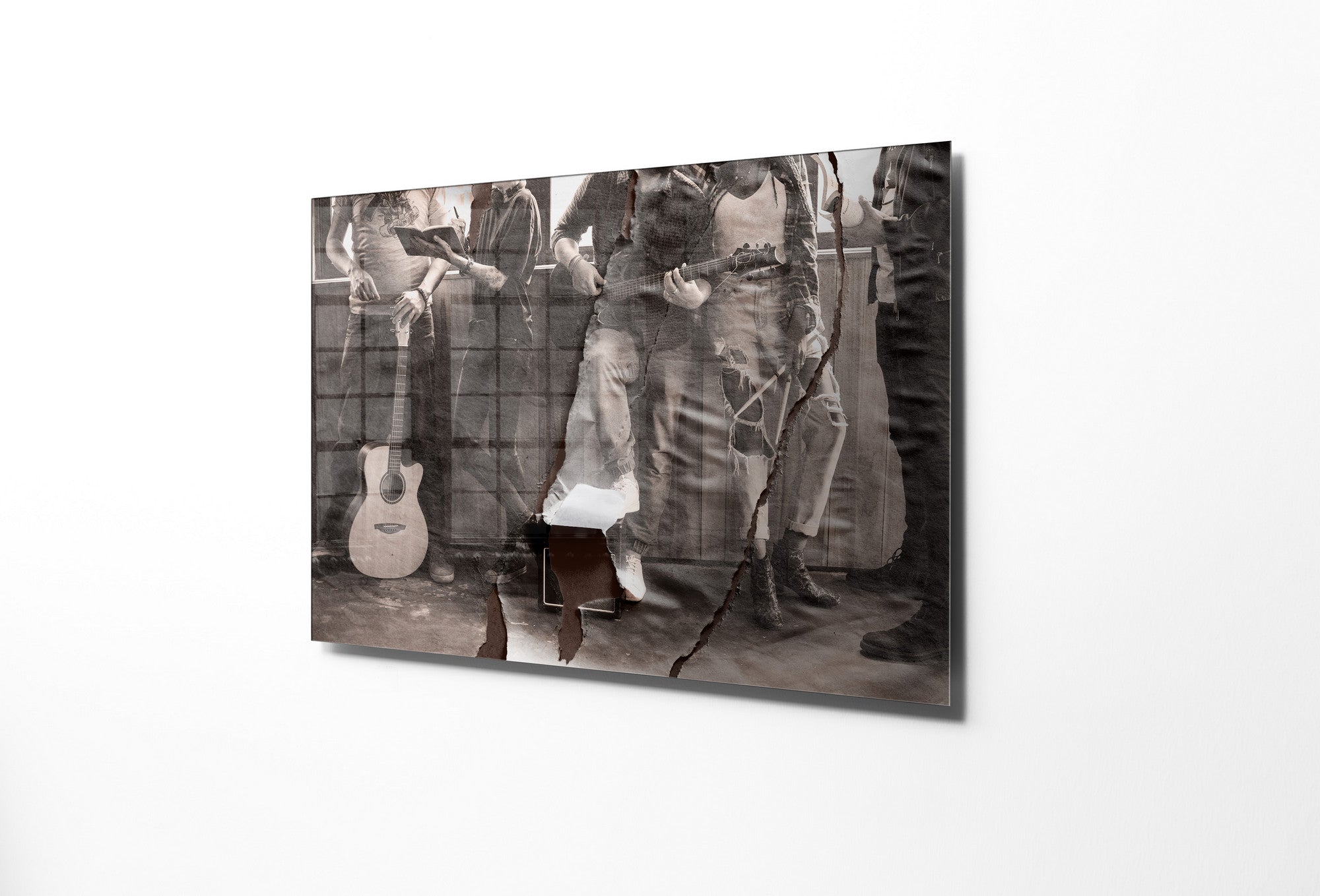 Quadro Decorativo em Vidro Temperado Multicolor 50x70cm - Arte Moderna para Transformar o Seu Espaço