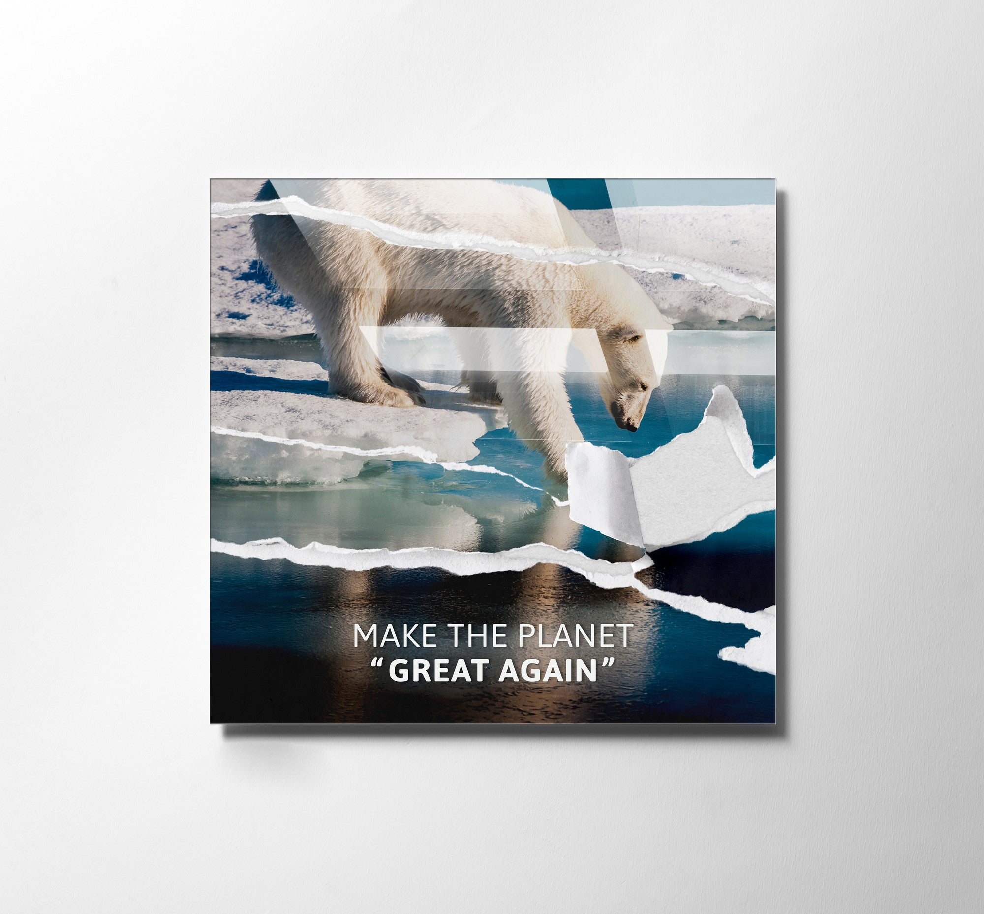 Quadro Decorativo em Vidro Temperado Multicolor 60x60cm - Arte Moderna para Transformar o Seu Espaço