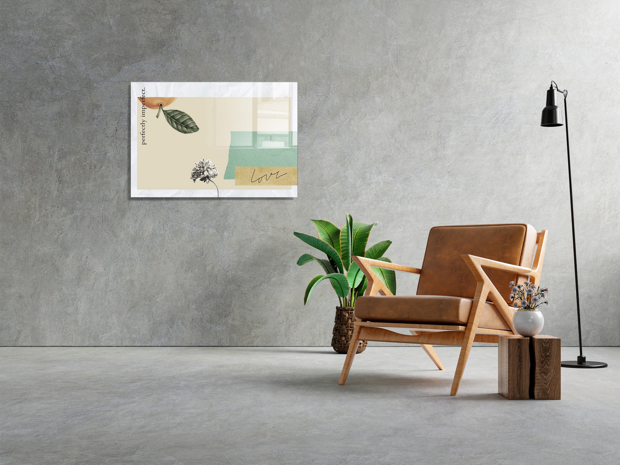 Quadro Decorativo em Vidro Temperado Multicolor 50x70cm - Arte Moderna para Transformar o Seu Espaço