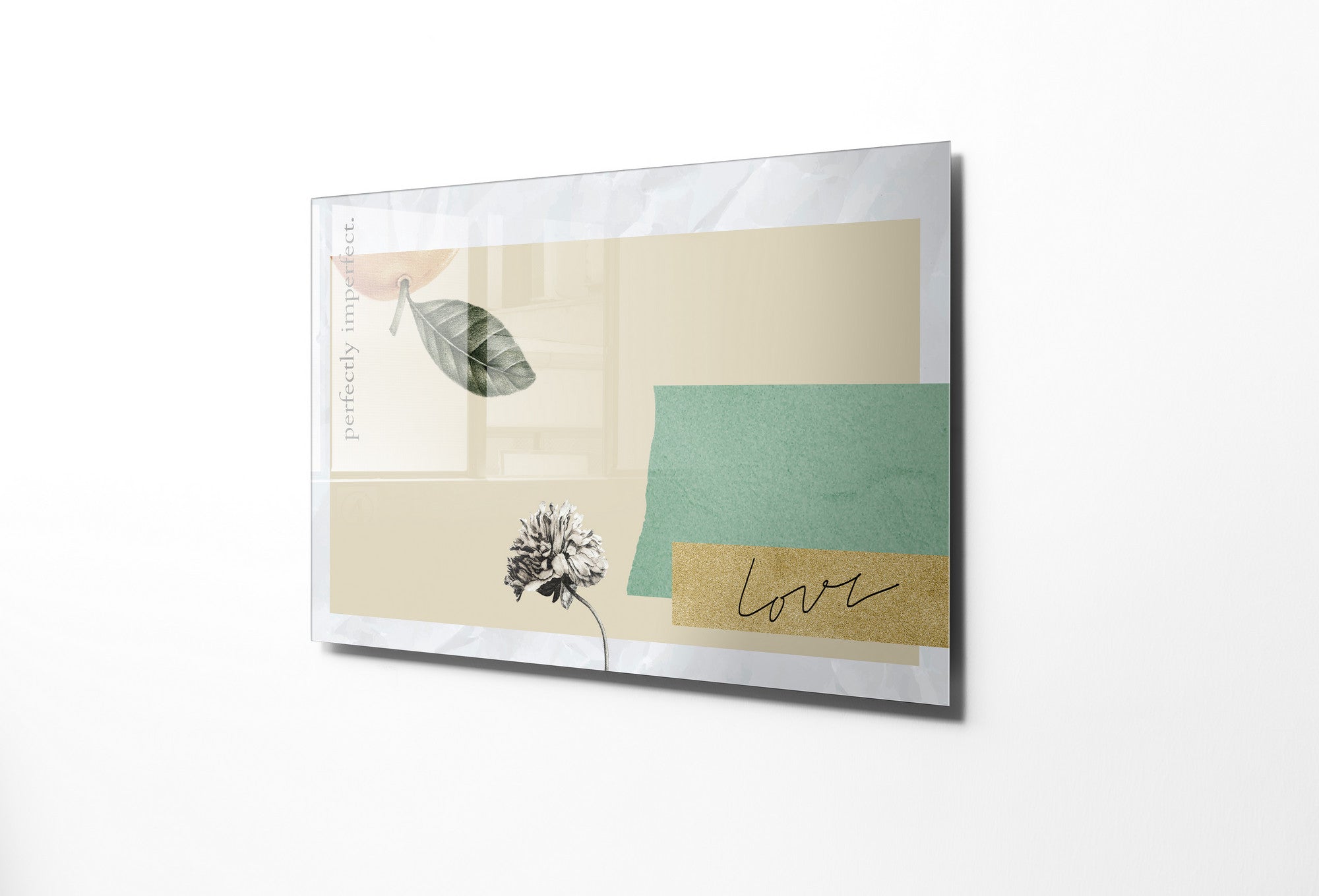 Quadro Decorativo em Vidro Temperado Multicolor 50x70cm - Arte Moderna para Transformar o Seu Espaço