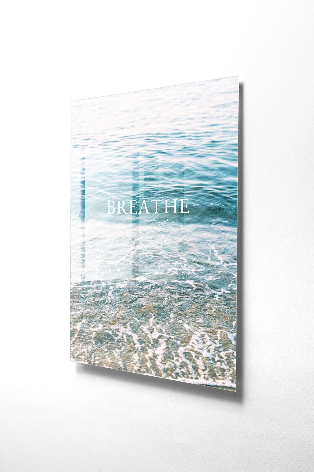 Quadro Decorativo em Vidro Temperado Multicolor 30x45cm - Arte Moderna para Decoração de Interiores