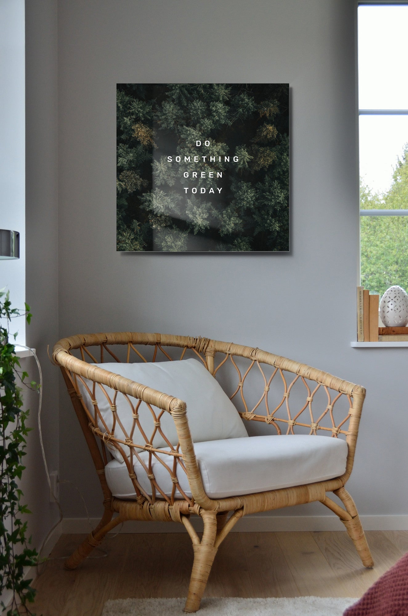 Quadro Decorativo em Vidro Temperado Multicolor 60x60cm - Arte Moderna para Transformar o Seu Espaço